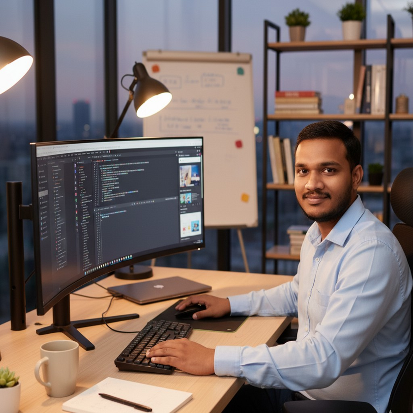 Website Creator - अनुज यादव (छात्र,नेता)